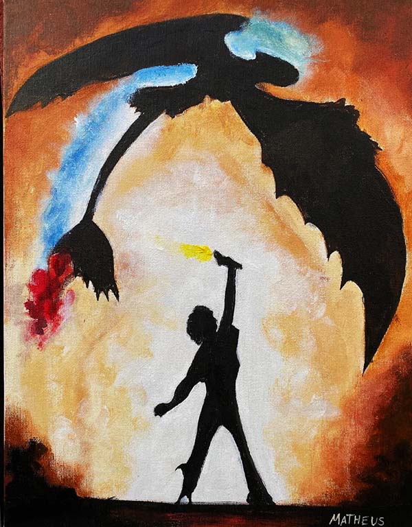 Meu Amigo Drago - 30 x 40 - AST